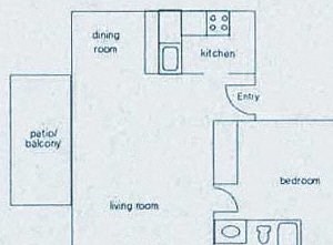 One Bedroom One Bathroom